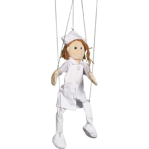 Sunny Toys Sunny Toys WB1402 22 In. Nurse; Marionette People Puppet WB1402